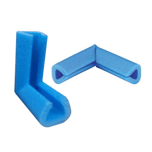 Protective polystyrene angle