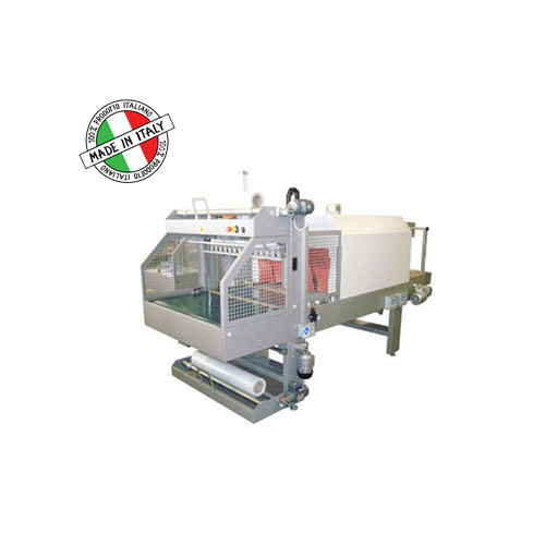 MANUAL SLEEVE WRAPPER LINE WITH TWO ROLLS